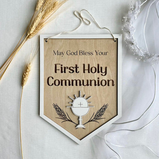 First Communion Pennant
