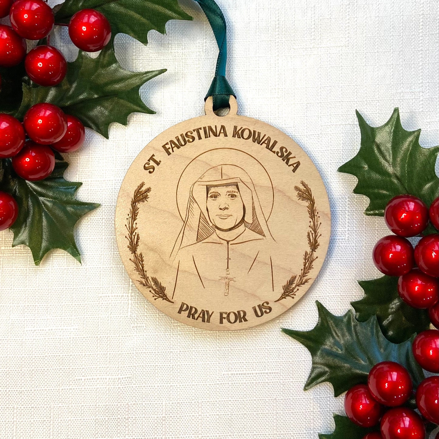 St. Faustina Kowalska Ornament