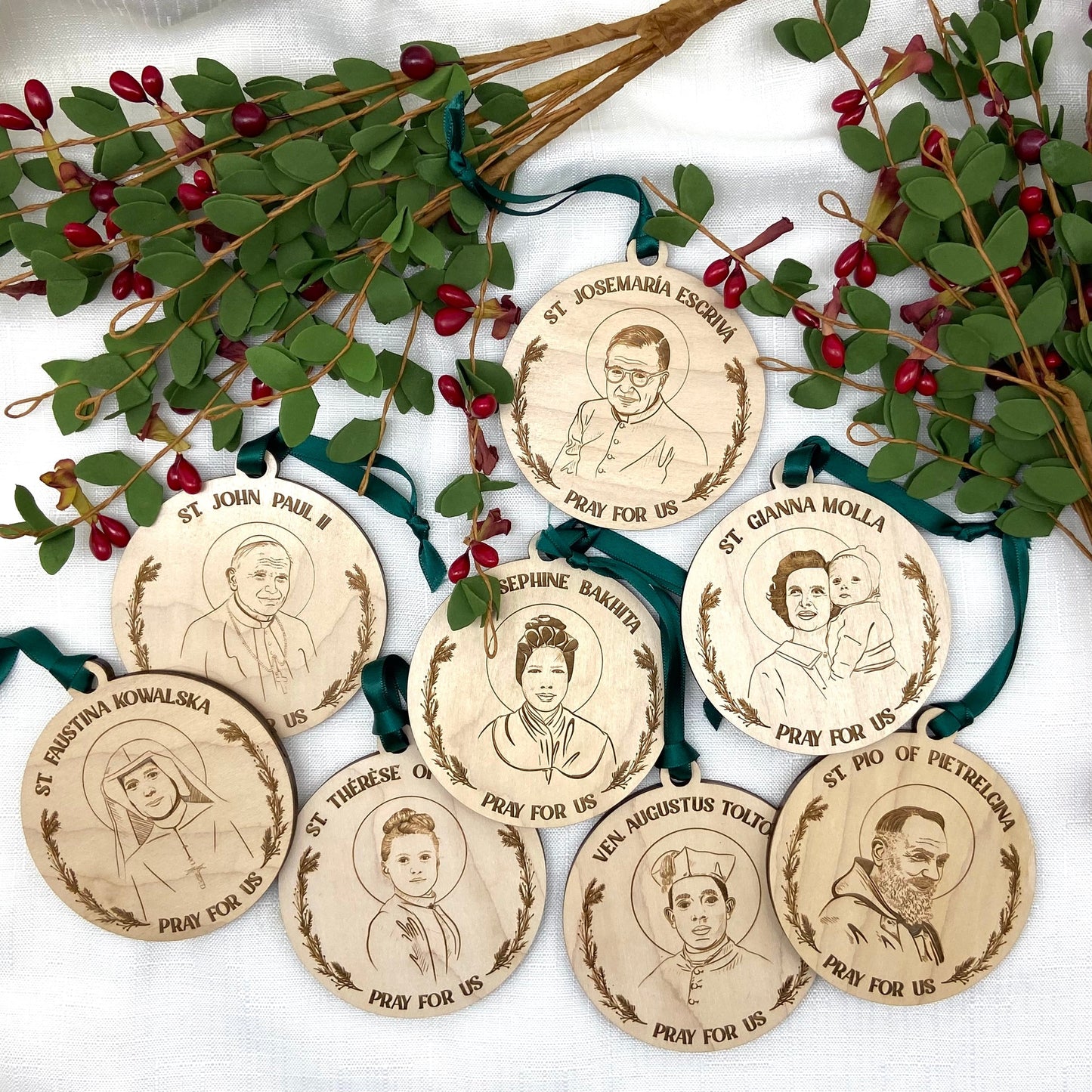 St. Faustina Kowalska Ornament