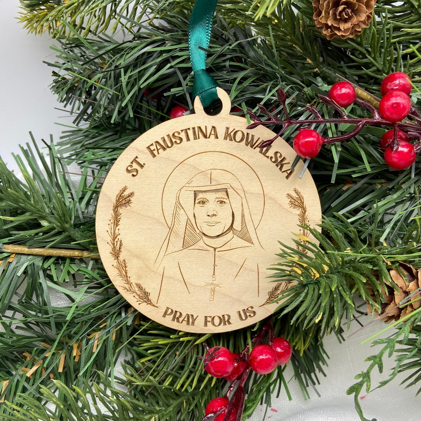 St. Faustina Kowalska Ornament