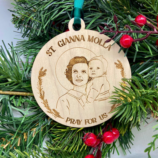 St. Gianna Molla Ornament